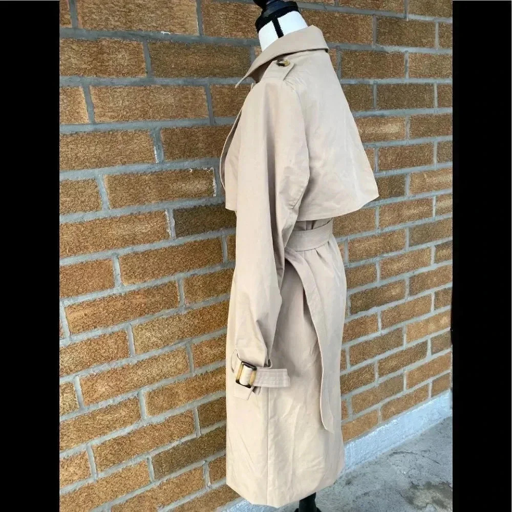 Orolay Women's Long Double Breasted Trench Coat - Picture 8 of 16
